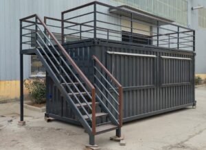 19ft Container Bar with roof patio - Image 2