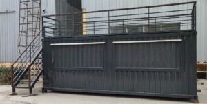 19ft Container Bar with roof patio